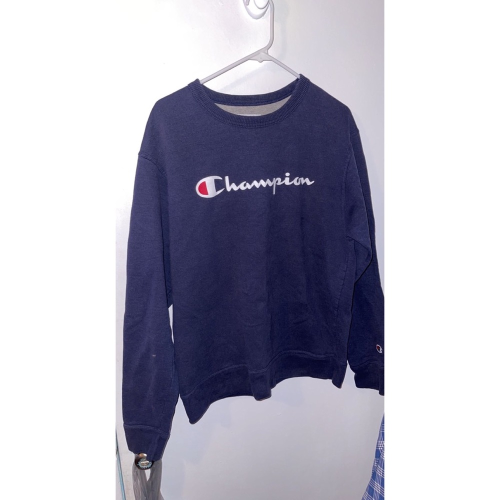 Navy blue Champion authentic sweater